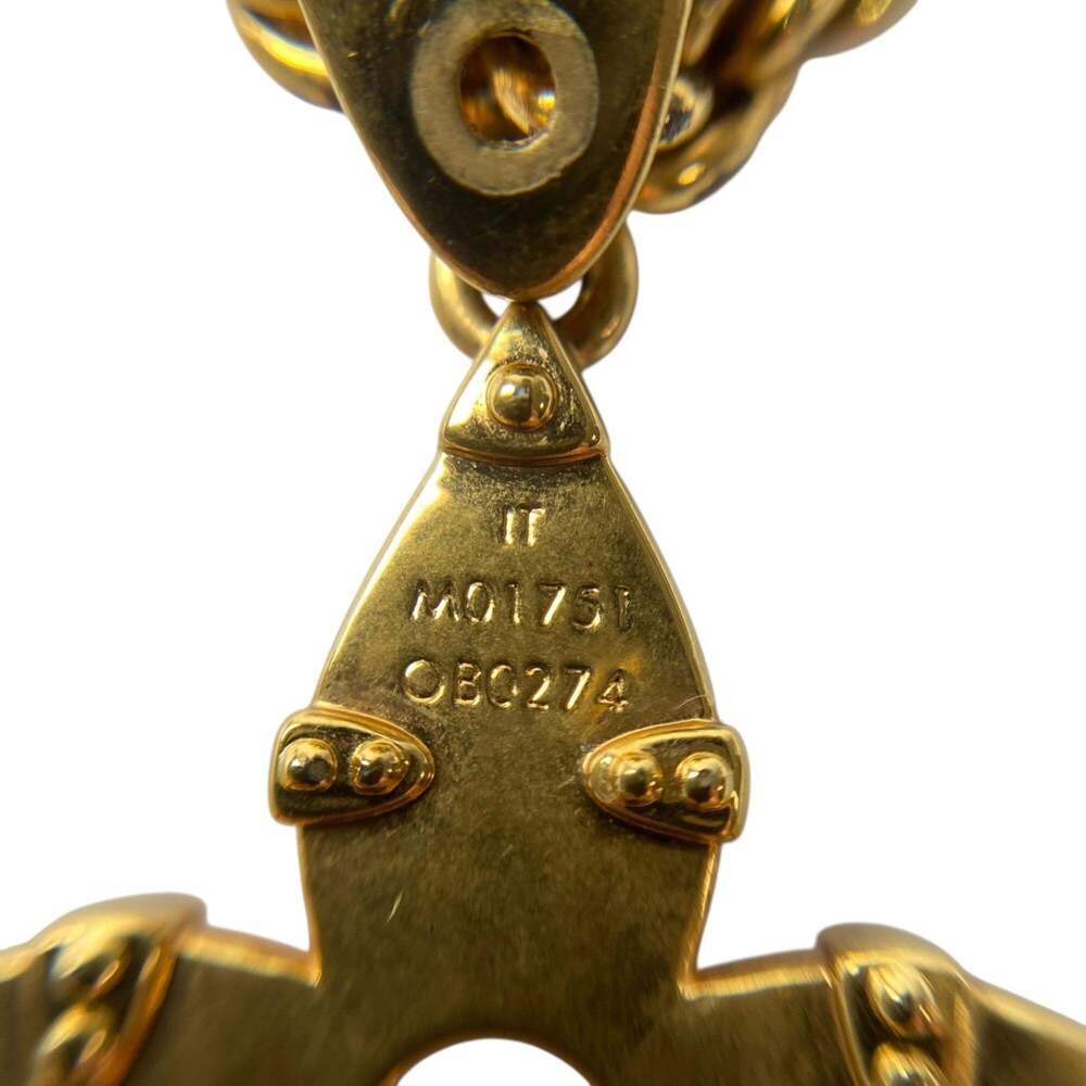 LOUIS VUITTON Gold Necklace - Picture 9 of 9